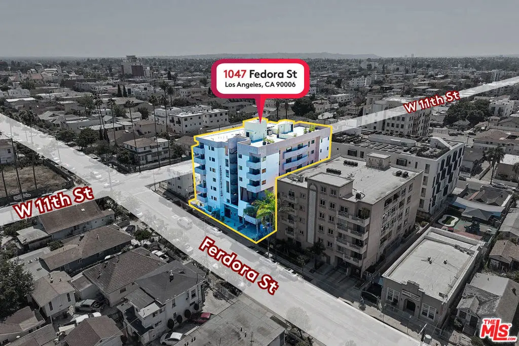 Residential Lease for rent at 1047 Fedora Street 601, Los Angeles, Los Angeles County, CA featuring 1 bed and 1 bath