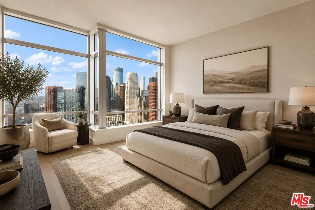 Condominium for sale at 900 W Olympic Boulevard 34J, Los Angeles, CA featuring 2 beds and 3 baths