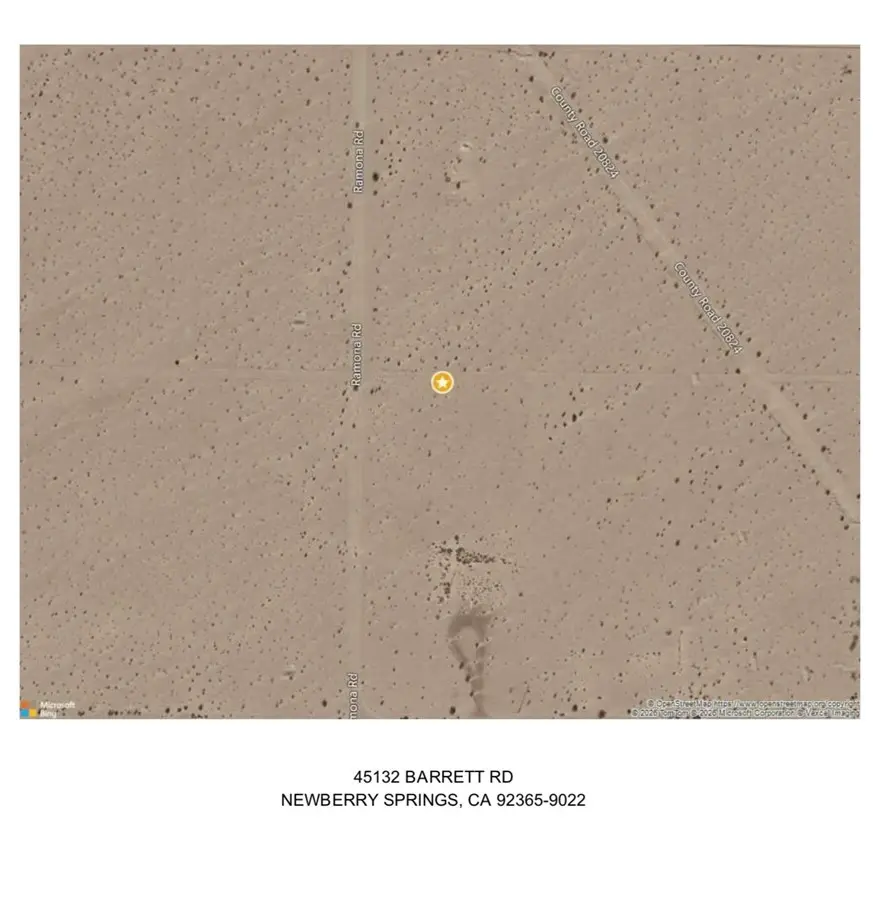 45132 BARRETT RD, Newberry Springs, CA — listing photo 1