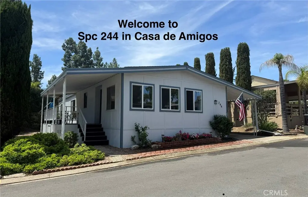 Manufactured In Park for sale at 1751 W CITRACADO Parkway Spc 244, Escondido, CA featuring 2 beds and 2 baths