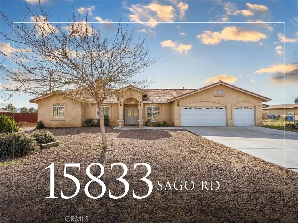 Single Family Residence for sale at 15833 Sago Road, Apple Valley, CA featuring 5 beds and 3 baths