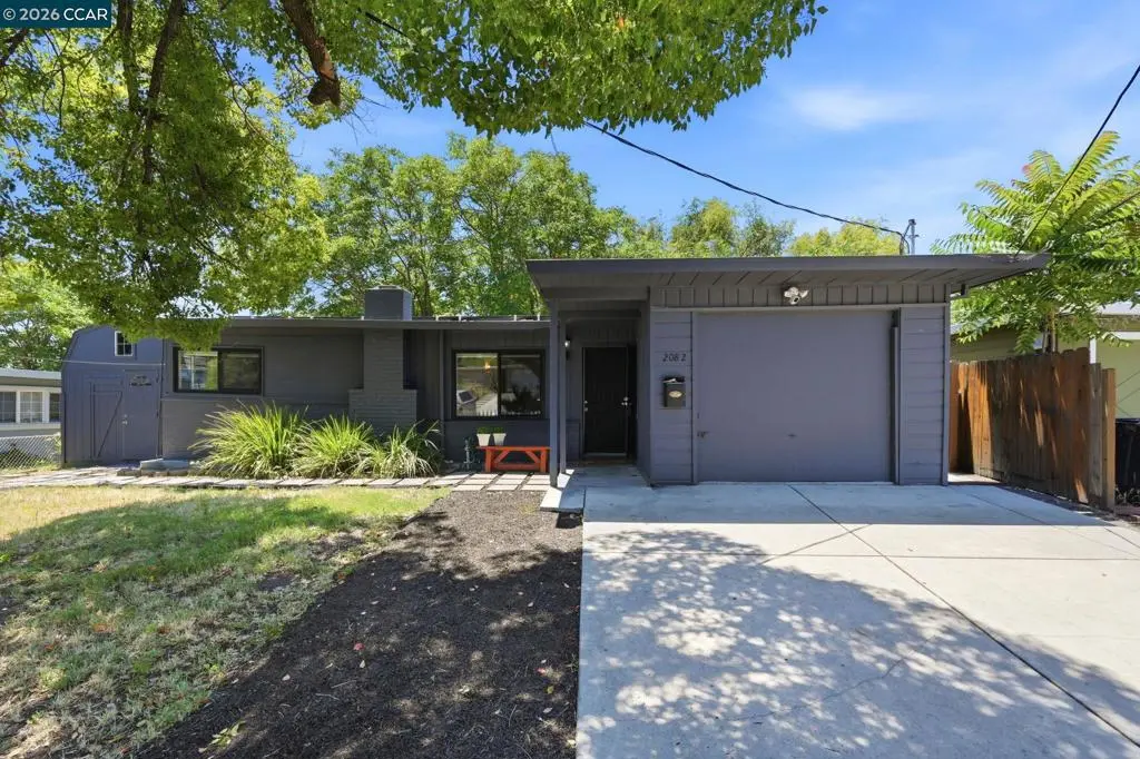 Single Family Residence for sale at 2082 Overhill Rd, Concord, CA featuring 4 beds and 2 baths