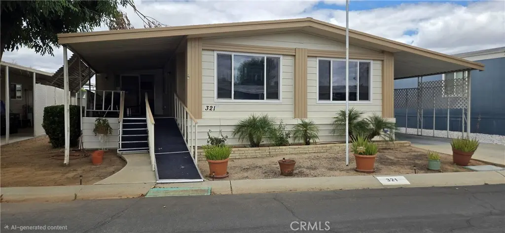 Manufactured In Park for sale at 27601 Sun City Blvd. 321, Menifee, CA featuring 2 beds and 2 baths