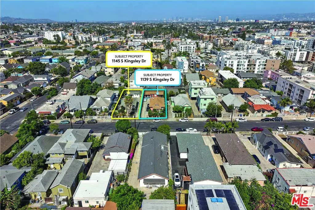 Residential Income for sale at 1145 S Kingsley Drive, Los Angeles, CA featuring 3 beds and 2 baths