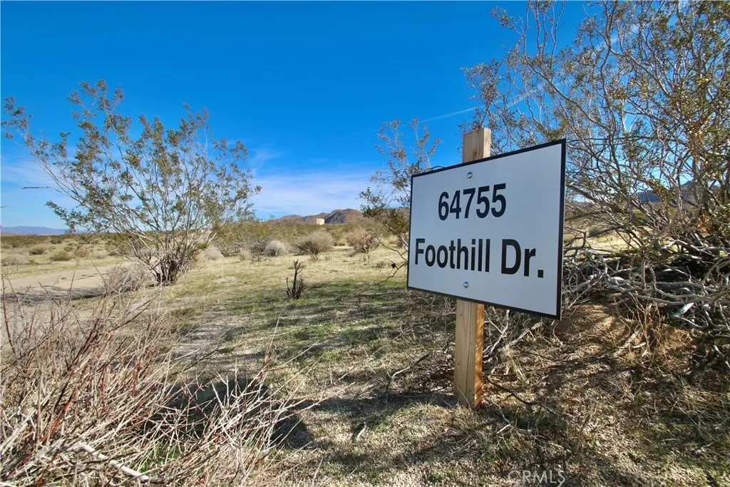 64755 Foothill Drive, Joshua Tree, CA — listing photo 1
