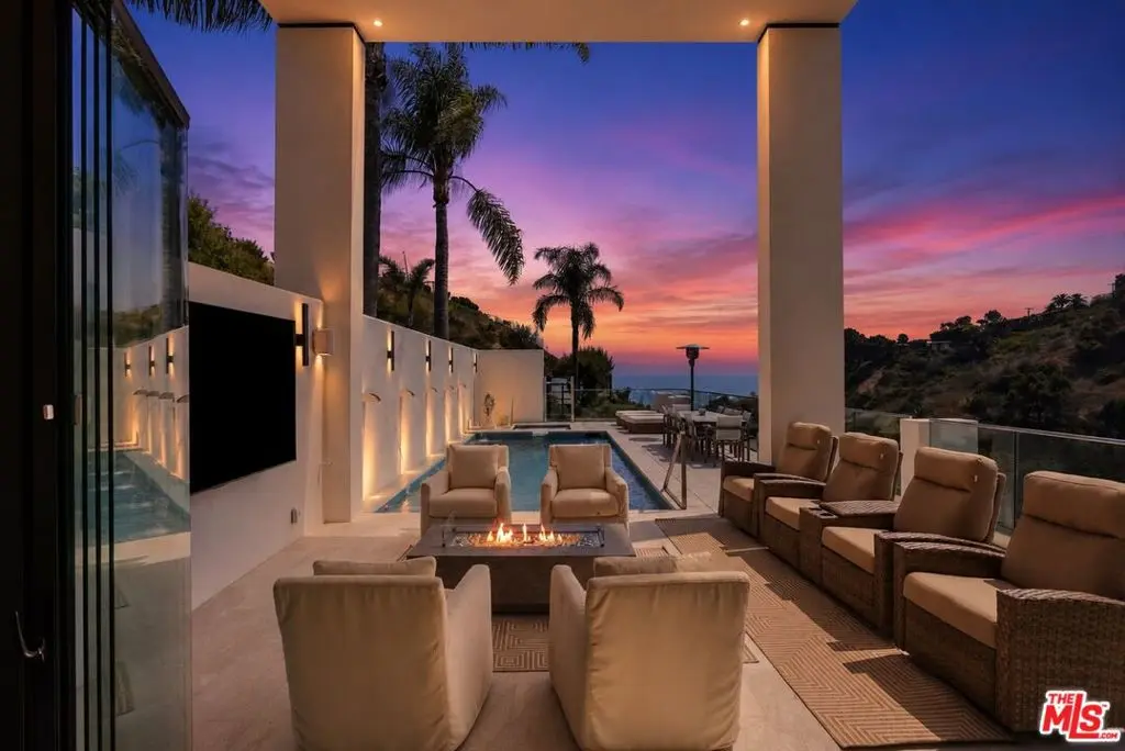 Residential Lease for rent at 3851 Sweetwater Canyon Drive, Malibu, Los Angeles County, CA featuring 4 beds and 5 baths