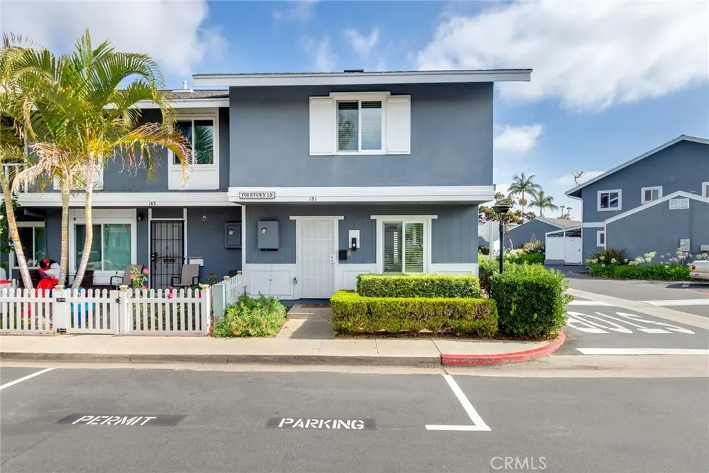 Townhouse for sale at 181 Yorktown Lane, Costa Mesa, CA featuring 4 beds and 2 baths