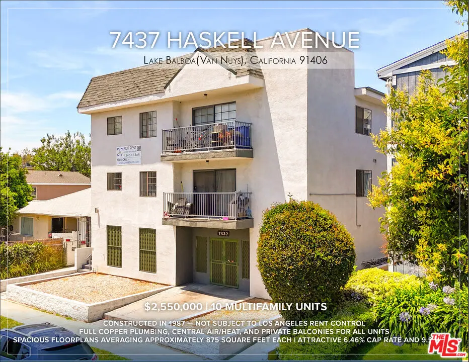 7437 Haskell Avenue, Van Nuys, CA — listing photo 1