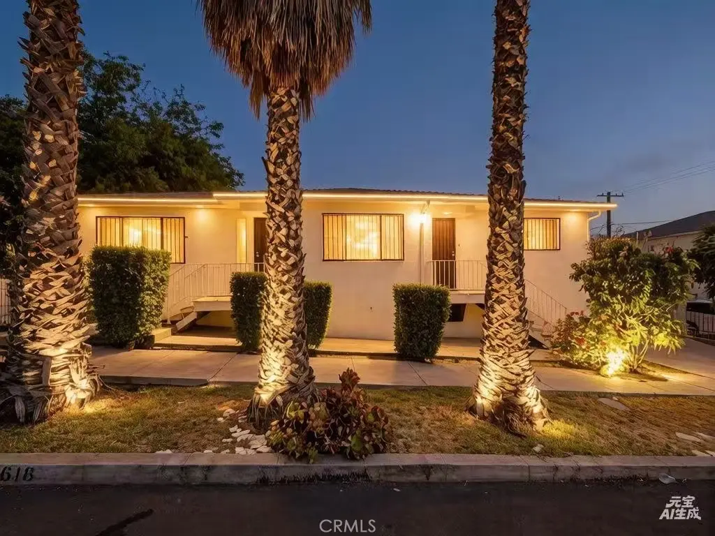 Duplex for sale at 2616 Haven, Los Angeles, CA featuring 4 beds and 3 baths