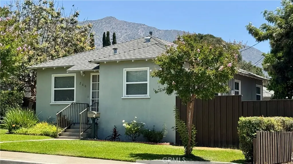 Residential Lease for rent at 240 N Shamrock Avenue, Monrovia, Los Angeles County, CA featuring 2 beds and 1 bath