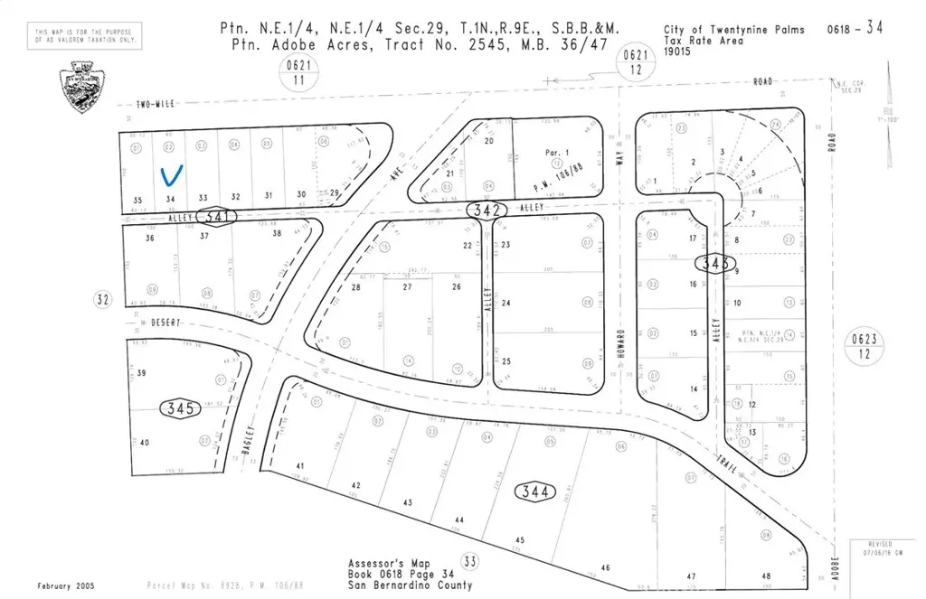 0 2 Mile Road, 29 Palms, CA — listing photo 1