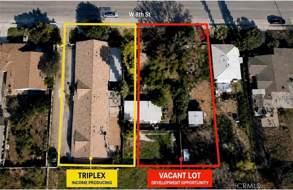 Triplex for sale at 1106 E 7th, Corona, CA