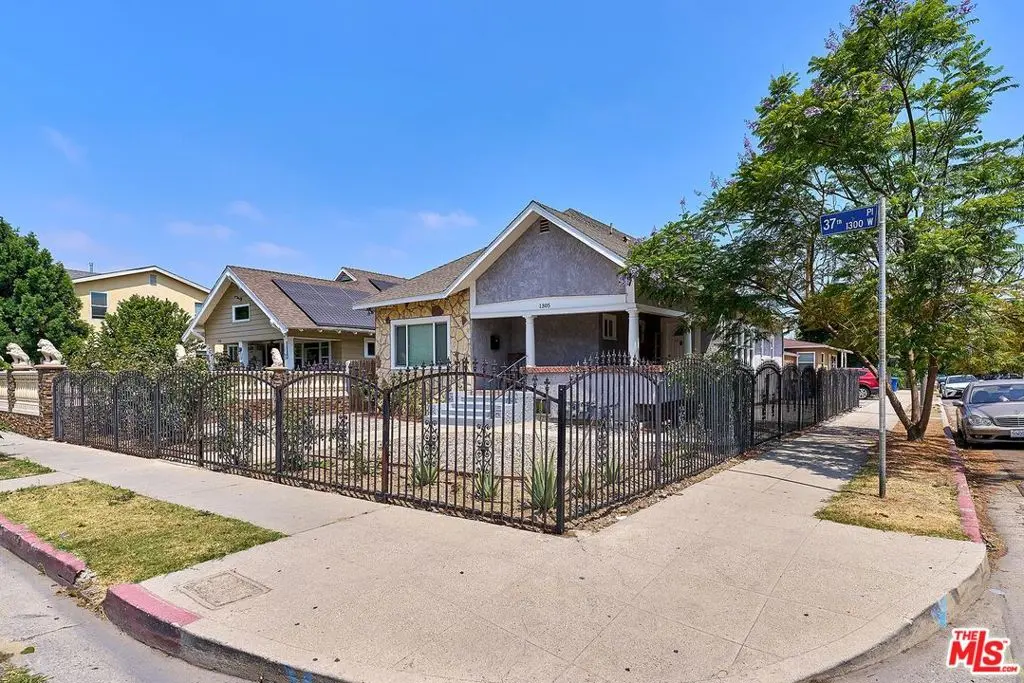 Residential Income for sale at 1305 W 37th Place, Los Angeles, CA featuring 7 beds and 4 baths
