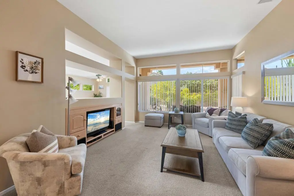 Residential Lease for rent at 78975 Champagne Lane, Palm Desert, Riverside County, CA featuring 2 beds and 2 baths
