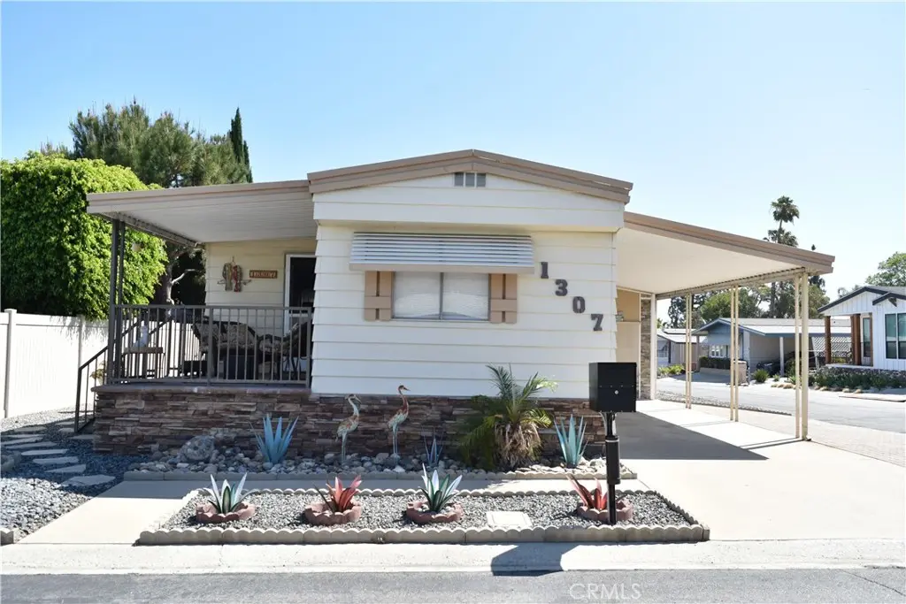 Manufactured In Park for sale at 1307 Orangewood Square, Corona, CA featuring 2 beds and 2 baths
