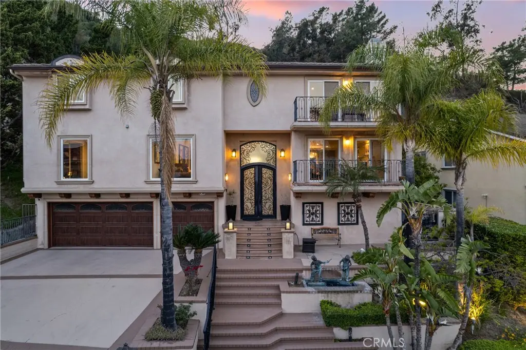 Residential Lease for rent at 3435 Oakmont View Drive, Glendale, Los Angeles County, CA featuring 5 beds and 5 baths