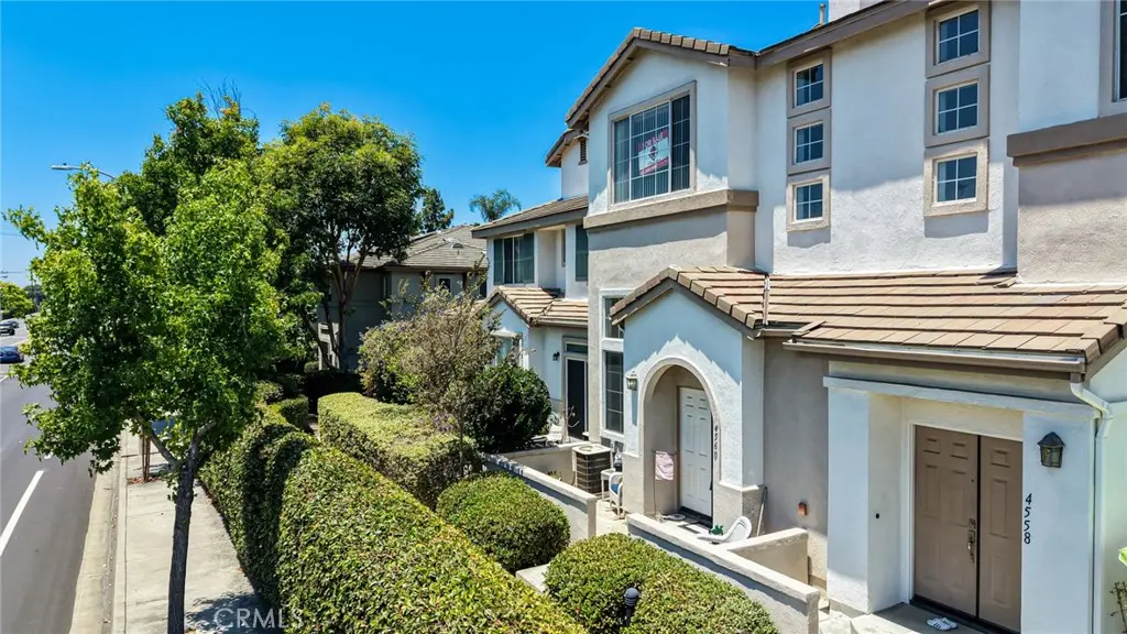 Townhouse for sale at 4560 Montecito Drive, La Palma, CA featuring 3 beds and 3 baths
