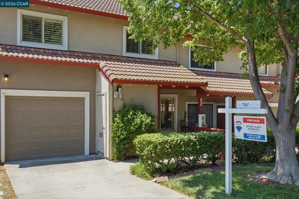 Townhouse for sale at 1167 Saint Matthew Pl 102, Concord, CA featuring 3 beds and 3 baths