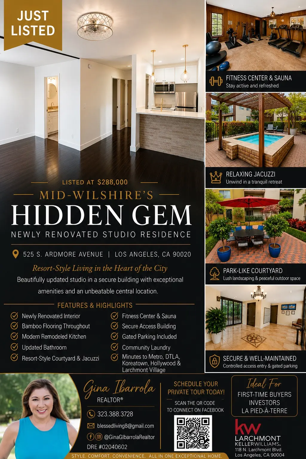 Residential Lease for rent at 525 S Ardmore Avenue 261, Los Angeles, Los Angeles County, CA and 1 bath