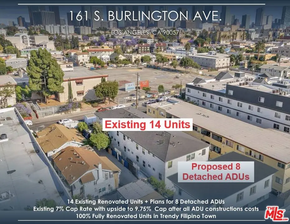 Residential Income for sale at 161 S Burlington Avenue, Los Angeles, CA featuring 18 beds and 14 baths