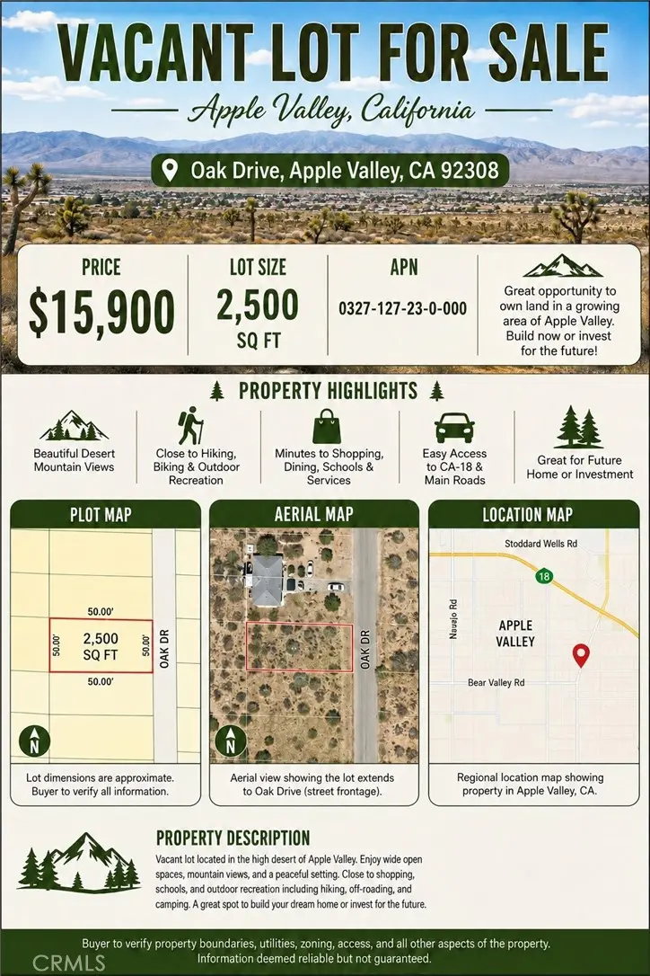 2432 Oak, Apple Valley, CA — listing photo 1