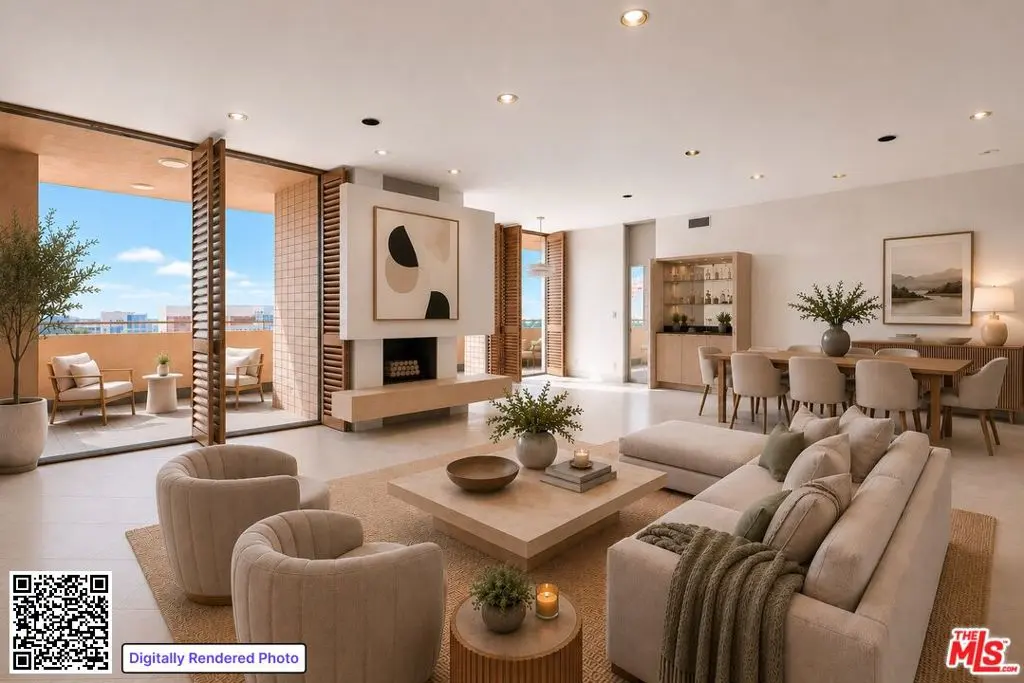 Residential Lease for rent at 1333 S Beverly Glen Boulevard 606, Los Angeles, Los Angeles County, CA featuring 2 beds and 3 baths