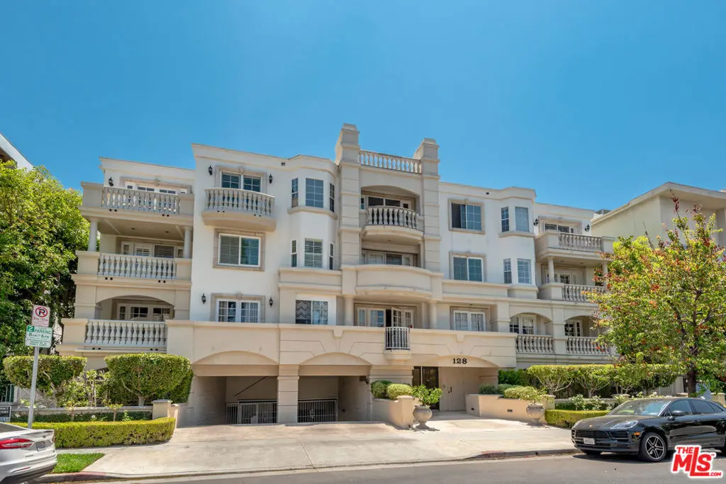 Condominium for sale at 128 N Swall Drive 108, Los Angeles, CA featuring 2 beds and 3 baths