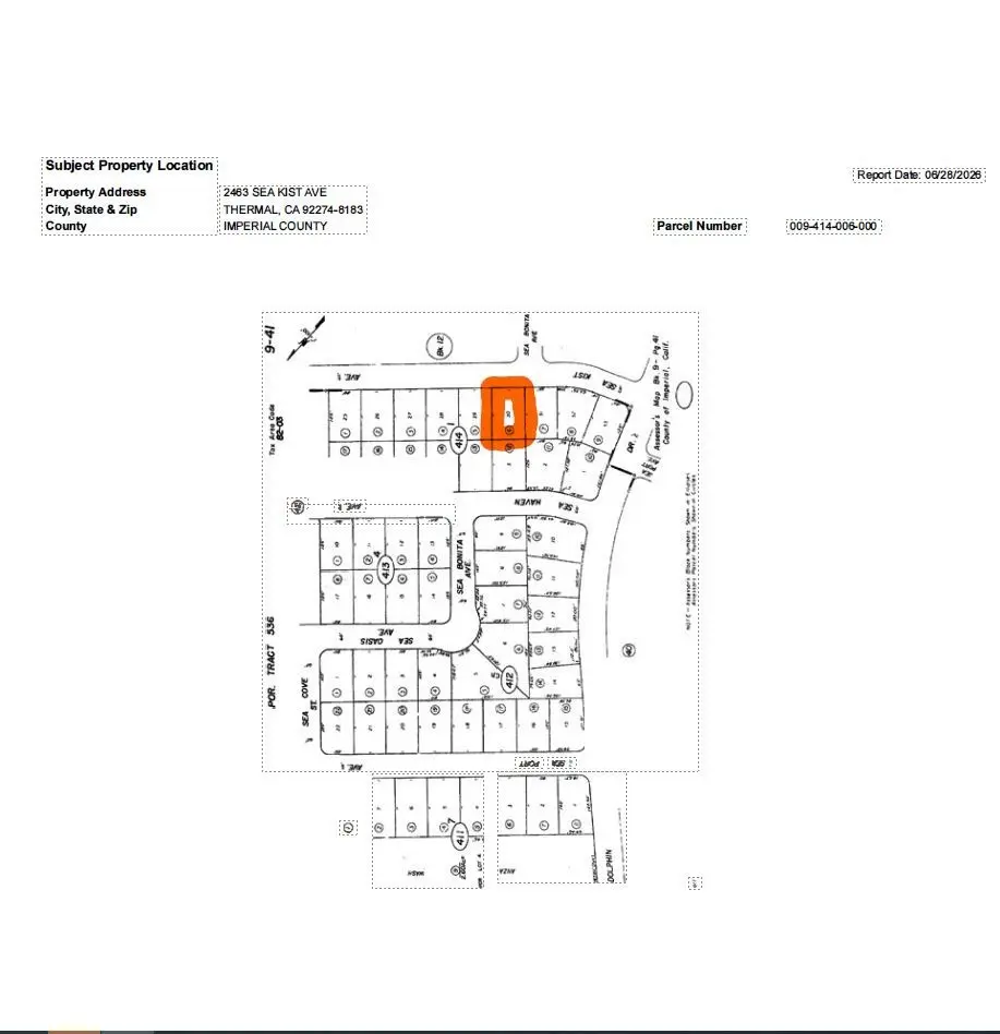 2463 Sea Kist, Thermal, CA — listing photo 1