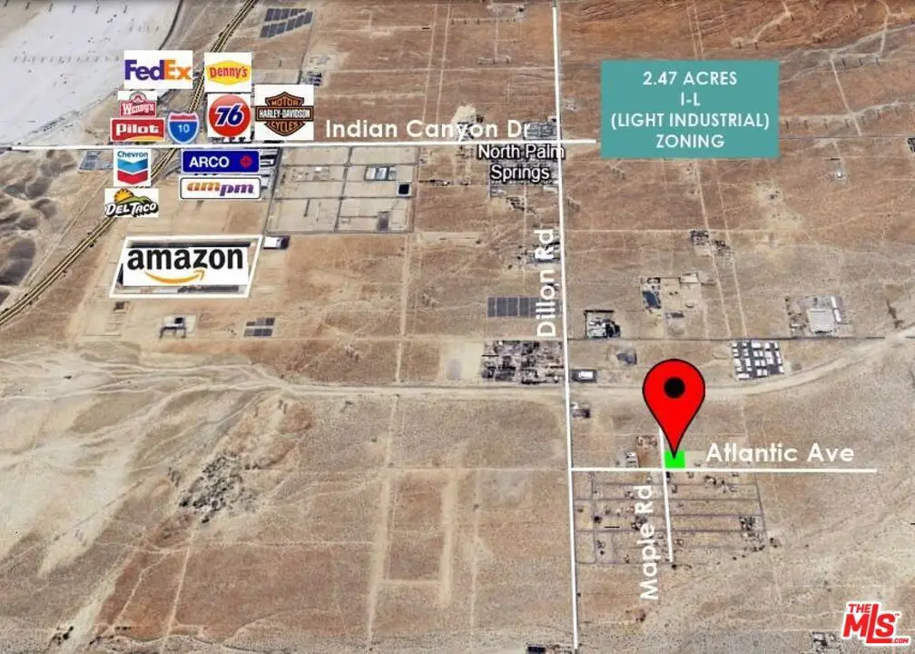 0 ATLANTIC Avenue, Desert Hot Springs, CA — listing photo 1
