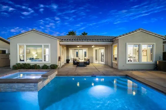Residential Lease for rent at 81290 Barrel Cactus Road, La Quinta, Riverside County, CA featuring 2 beds and 3 baths