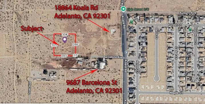 9690 Barcelona Avenue, Adelanto, CA — listing photo 1