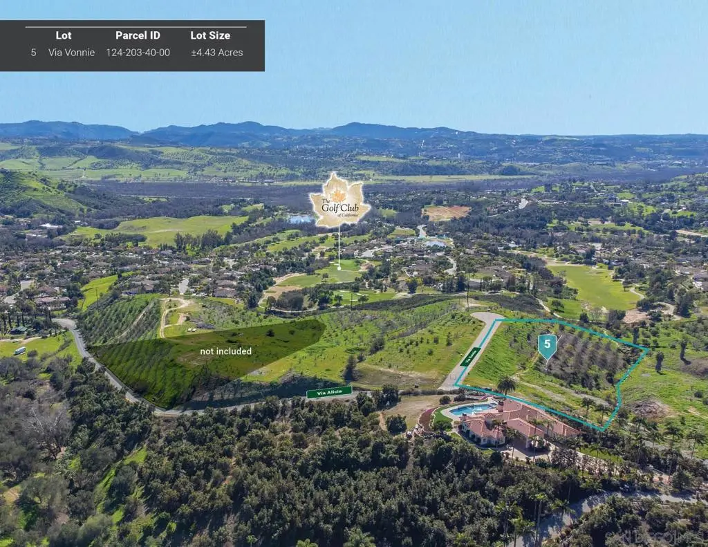 0 Via Vonnie 5, Bonsall, CA — listing photo 1