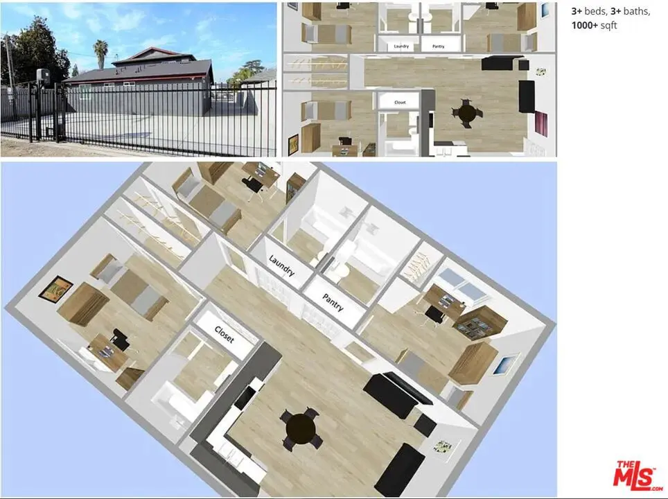 Residential Lease for rent at 1320 W 37th Street, Los Angeles, Los Angeles County, CA featuring 12 beds and 12 baths
