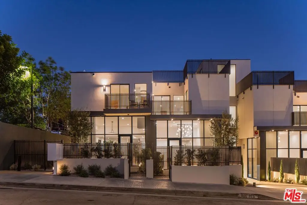 Condominium for sale at 922 West Knoll Drive, West Hollywood, CA featuring 3 beds and 4 baths