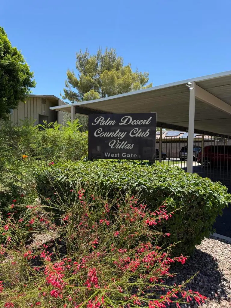 Residential Lease for rent at 77805 California Drive A10, Palm Desert, Riverside County, CA featuring 1 bed and 1 bath
