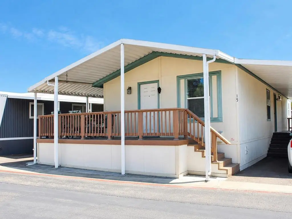Manufactured In Park for sale at 1285 E Washington 15, El Cajon, CA featuring 2 beds and 2 baths