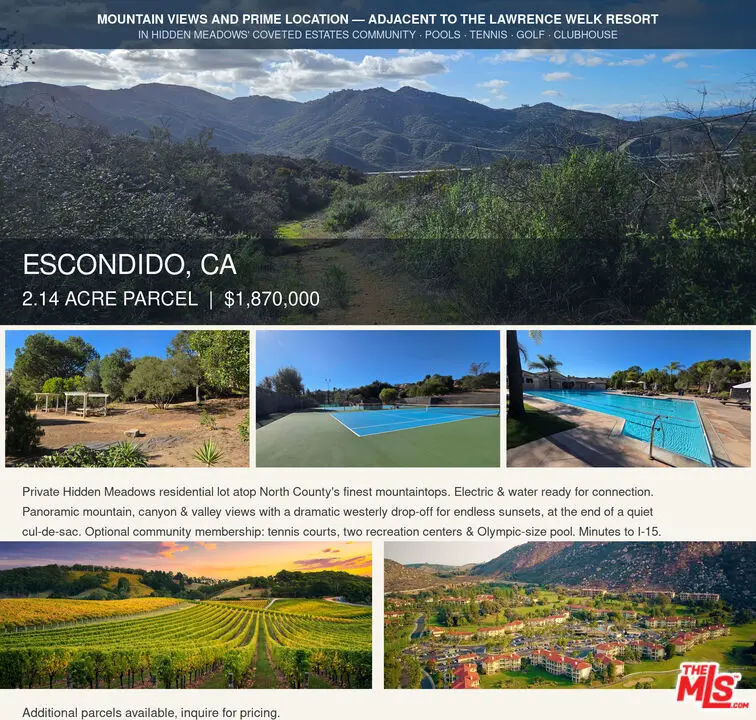 0 Sandhurst Highway, Escondido, CA — listing photo 1