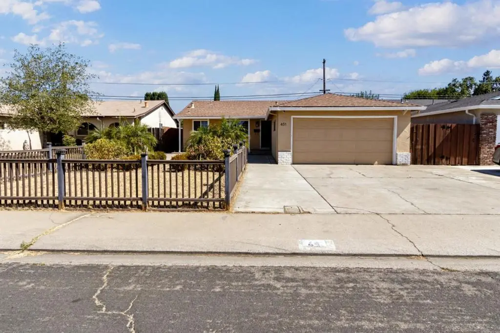 Single Family Residence for sale at 451 Diane Drive, Manteca, CA featuring 3 beds and 2 baths