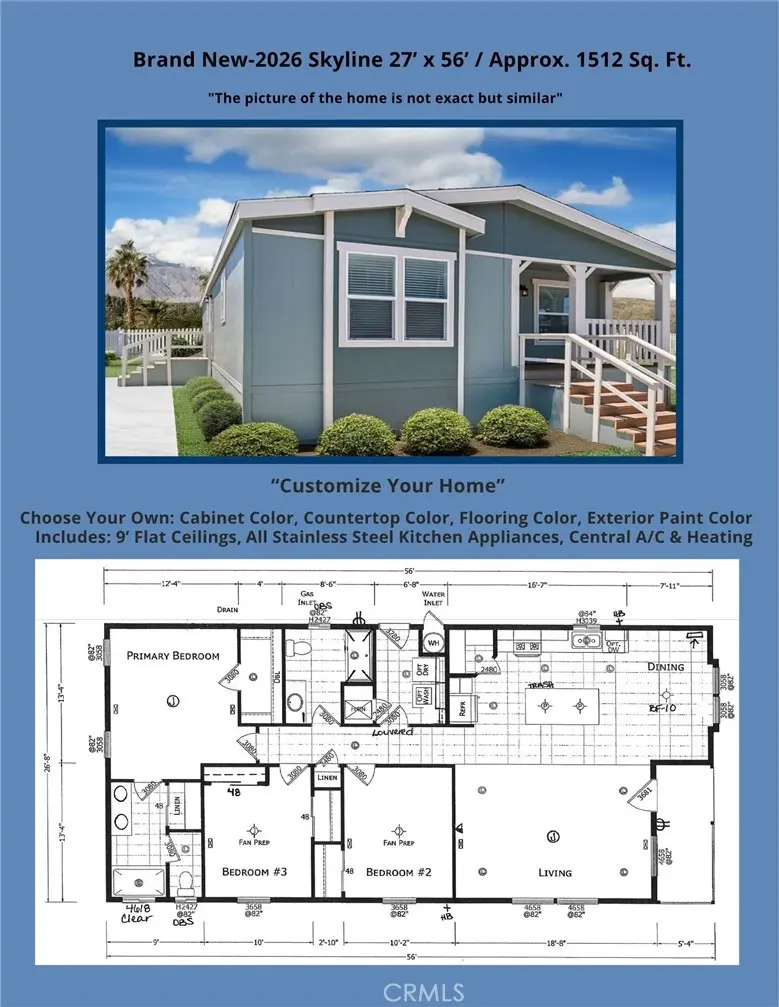 Manufactured In Park for sale at 8006 Eucalyptus Lane 121, Citrus Heights, CA featuring 3 beds and 2 baths