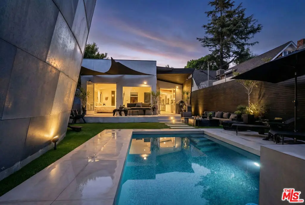 Residential Lease for rent at 8752 Rangely Avenue, West Hollywood, Los Angeles County, CA featuring 3 beds and 3 baths