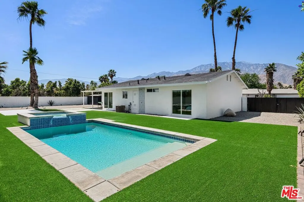 Residential Lease for rent at 2002 N Whitewater Club Drive, Palm Springs, Riverside County, CA featuring 3 beds and 2 baths