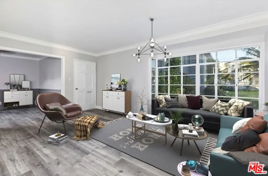 Residential Lease for rent at 5016 CLINTON Street 5016 D, Los Angeles, Los Angeles County, CA featuring 2 beds and 1 bath