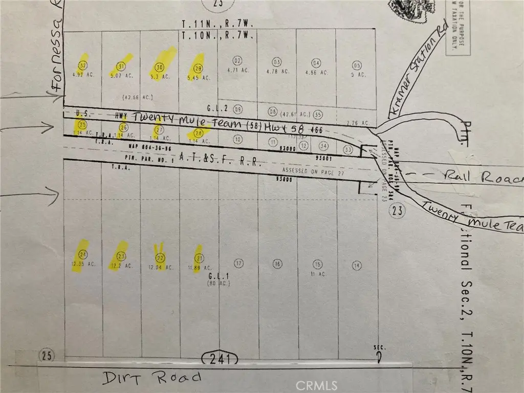 0 US Hwy 58/Twenty Mule Tear Road, Boron, CA — listing photo 1