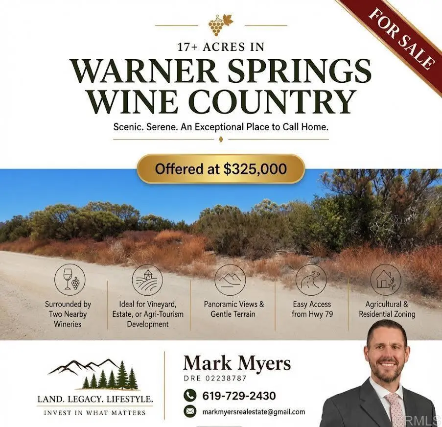 0 Silver Fox Road, Warner Springs, CA — listing photo 1