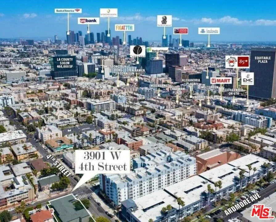Residential Lease for rent at 3901 W 4th Street 01, Los Angeles, Los Angeles County, CA featuring 2 beds and 1 bath