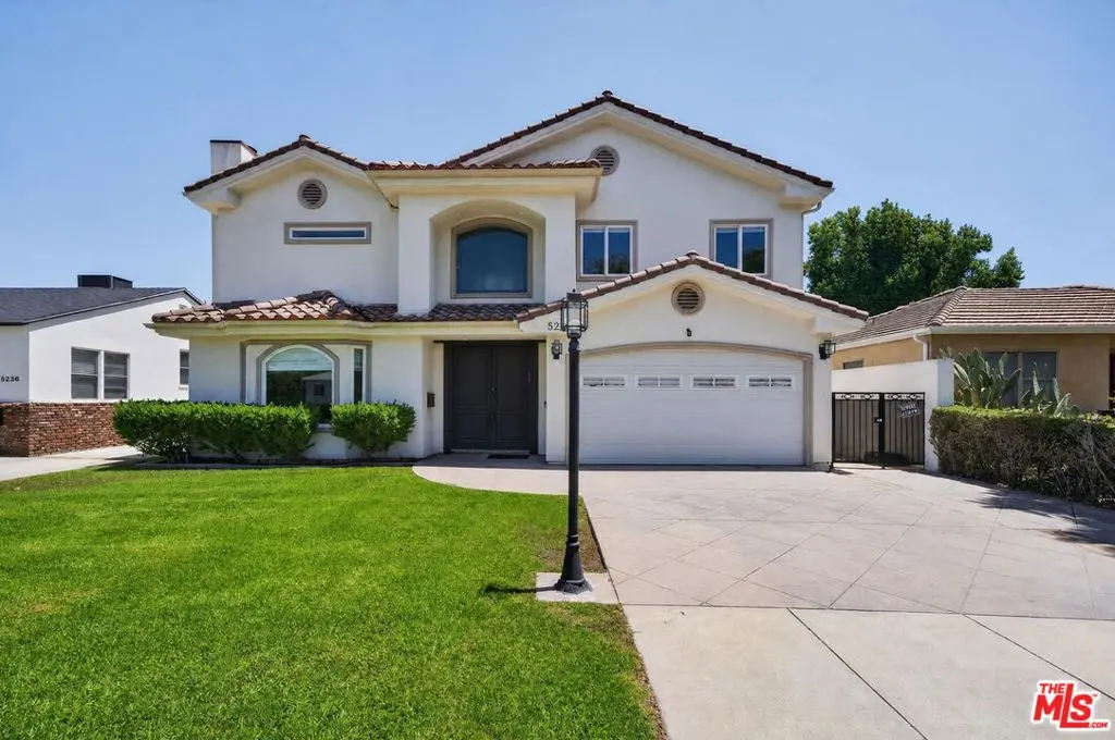 Residential Lease for rent at 5230 Teesdale Avenue, Los Angeles, Los Angeles County, CA featuring 5 beds and 6 baths