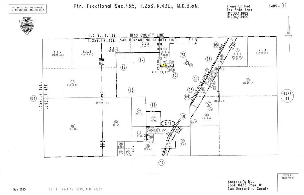 0 Elm Street, Trona, CA — listing photo 1
