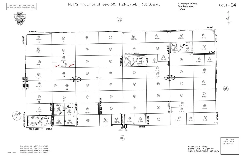 0 Hilton Avenue, Landers, CA — listing photo 1