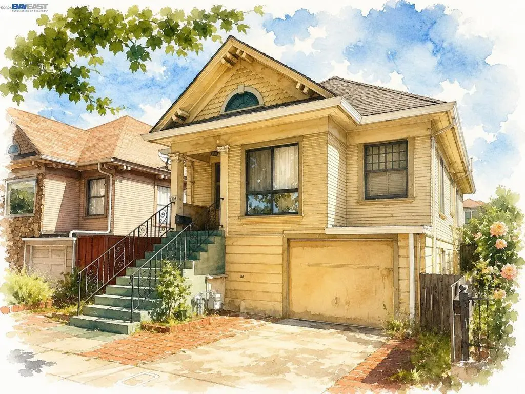 Single Family Residence for sale at 2105 Encinal Ave, Alameda, CA featuring 2 beds and 1 bath