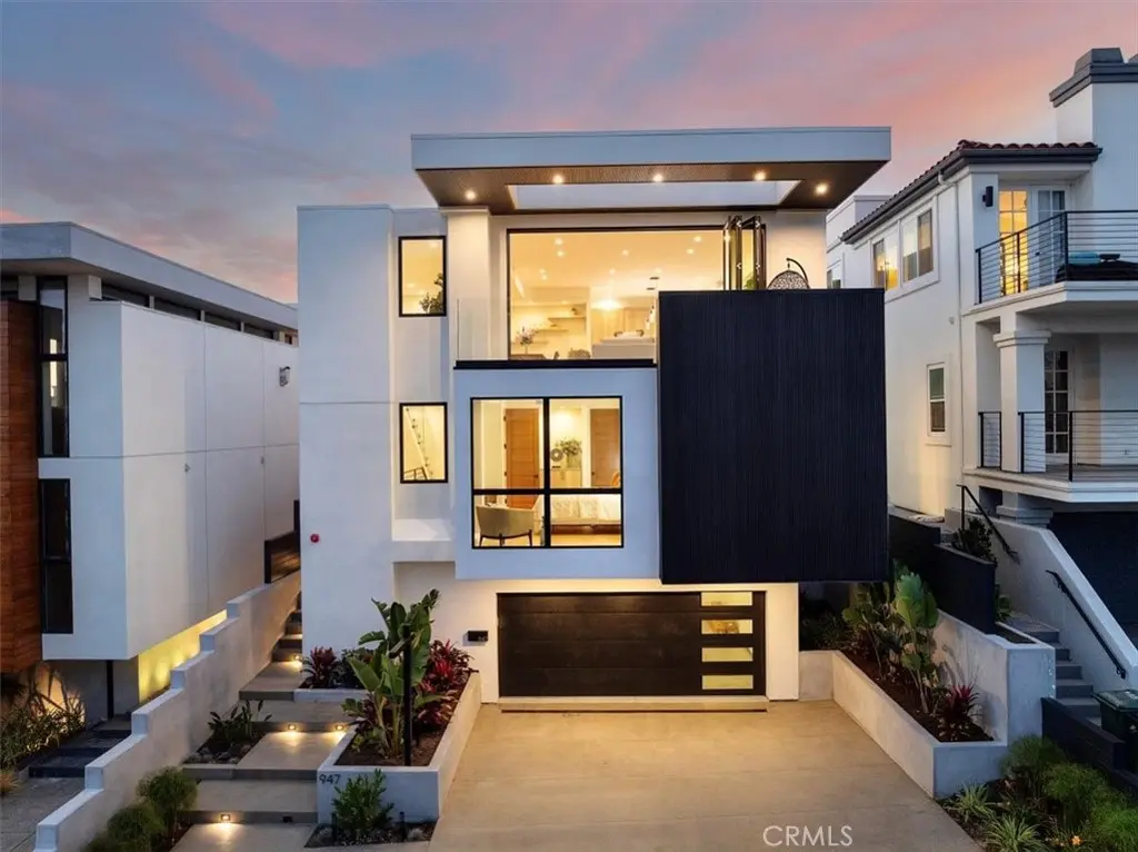 Townhouse for sale at 947 7th Street, Hermosa Beach, CA featuring 4 beds and 4 baths